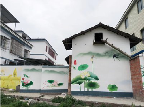 凤台室外墙绘-从选材到保养。