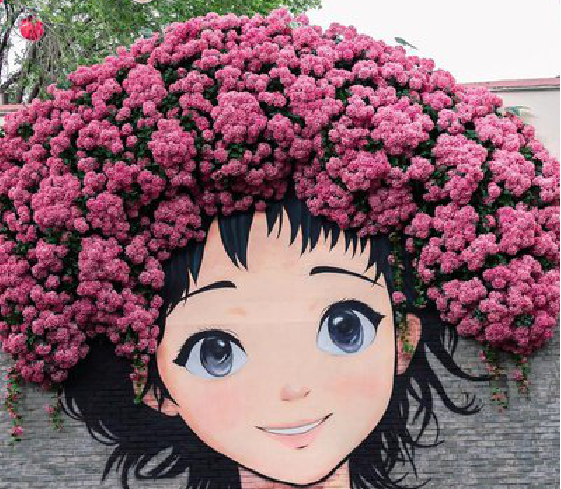 凤台墙体彩绘-网红墙打卡